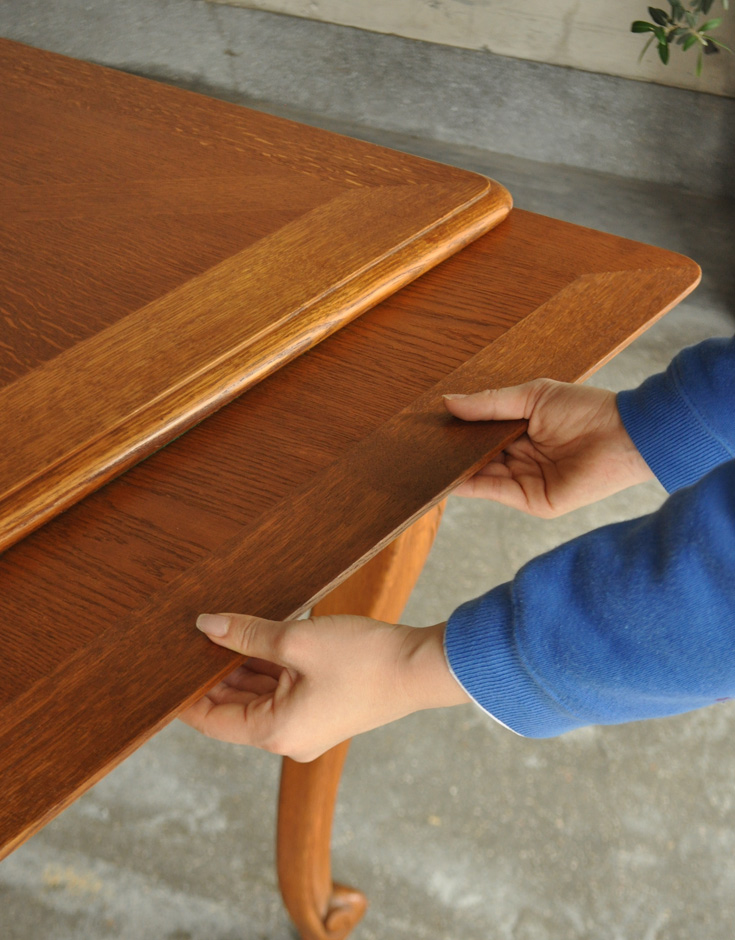 j-1187-f アンティークのダイニングテーブル