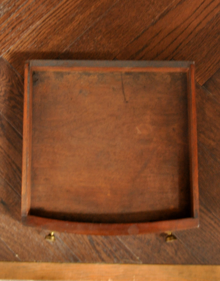 j-1266-f アンティークオケージョナルテーブルの引き出し