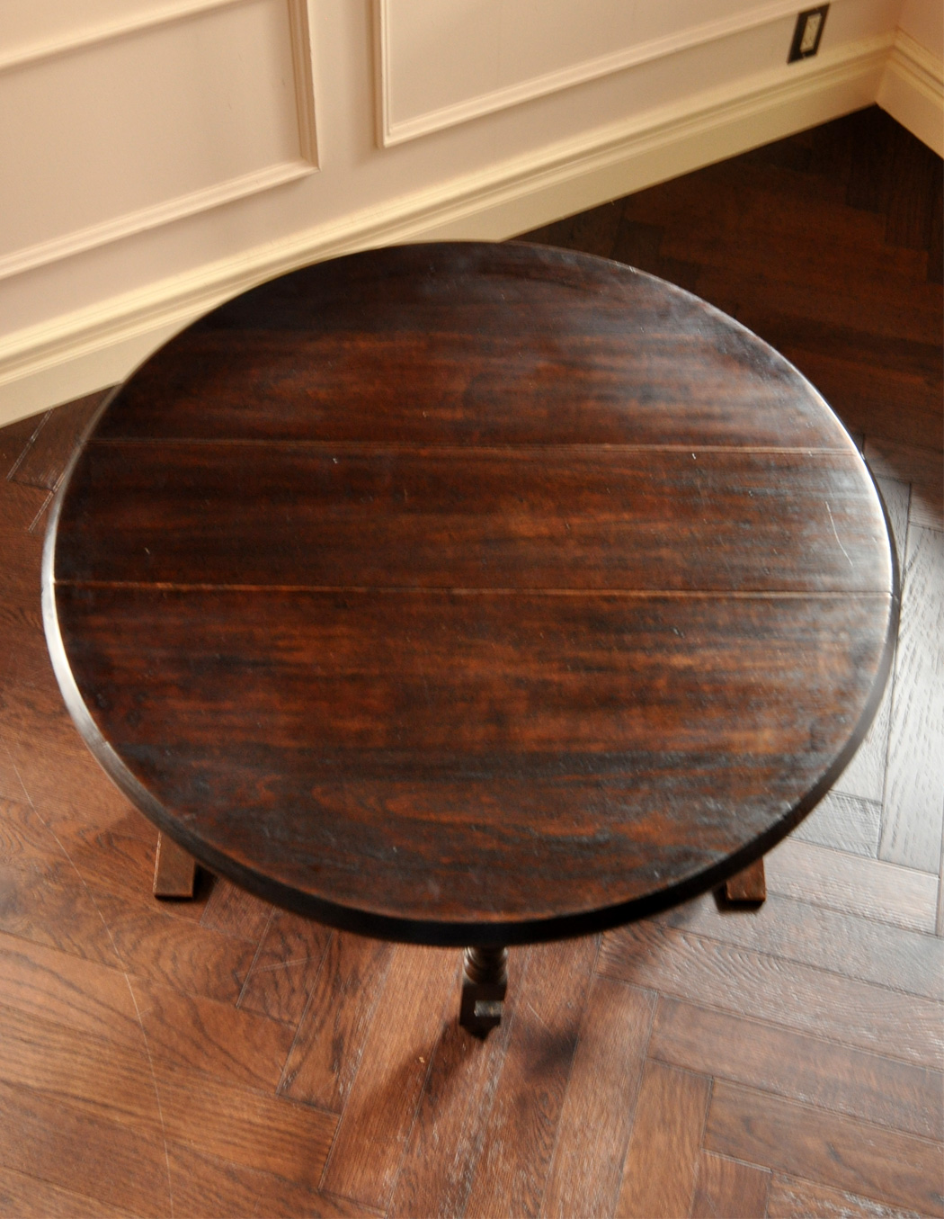 j-1267-f アンティークゲートレッグテーブルの天板