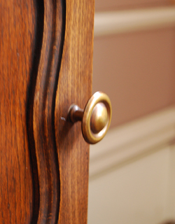 j-660-f アンティークのナイトテーブル