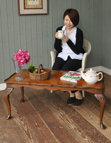 j-676-f アンティークサロンテーブル