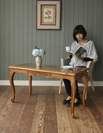 j-683-f アンティークサロンテーブル