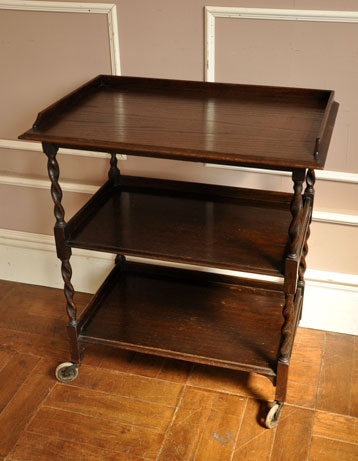 j-713-f アンティークのトロリー（ワゴン）