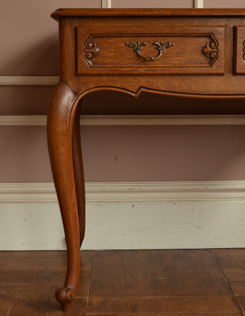 j-758-f アンティークホールデスク