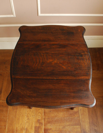 j-853-f アンティークドローリーフテーブル