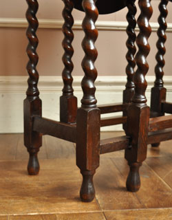 j-859-f アンティークゲートレッグテーブルの脚