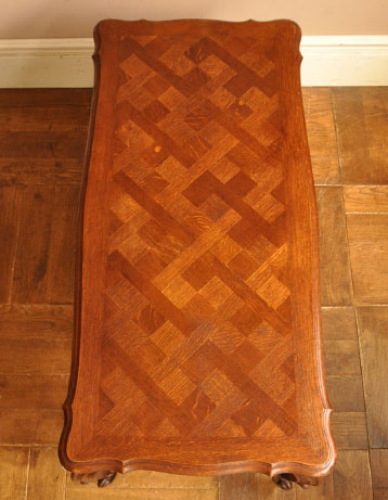 j-913-f アンティークコーヒーテーブルの天板