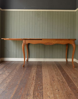 j-923-f アンティークテーブルの片開き