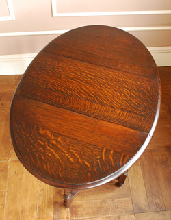 k-487-f アンティークゲートレッグテーブル