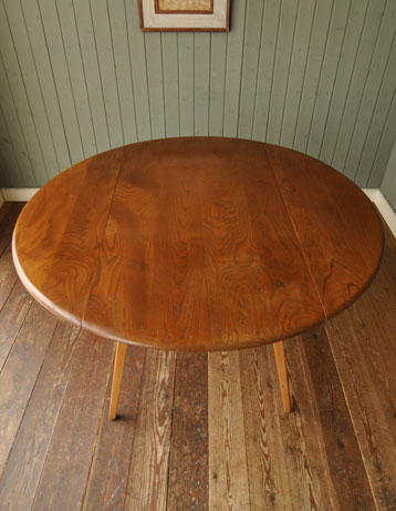 k-495-f アンティーク アーコール ドロップリーフ テーブル