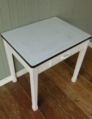 1950年代のアンティーク キッチンテーブル(k-590k-f