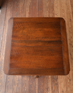 k-596-f アンティークのドローリーフテーブル