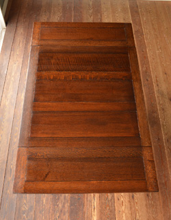 k-597-f アンティークのドローリーフテーブル