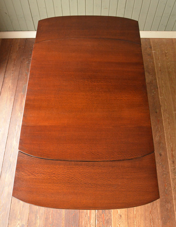 k-648-f アンティークドローリーフテーブル