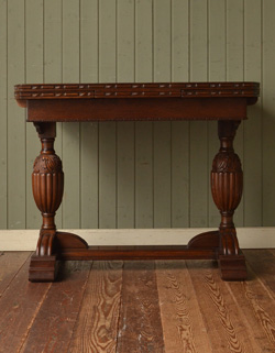 k-648-f アンティークドローリーフテーブル