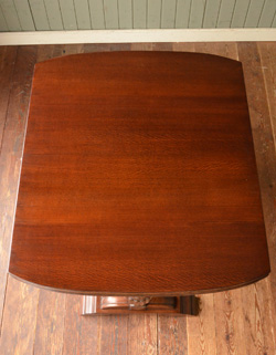 k-648-f アンティークドローリーフテーブル