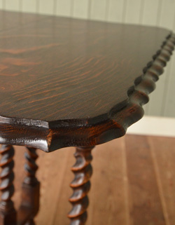 k-663-f アンティークゲートレッグテーブル