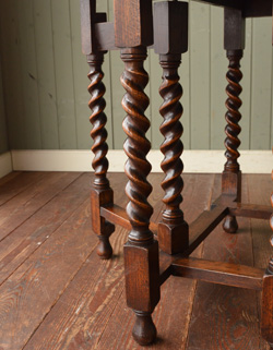 k-663-f アンティークゲートレッグテーブル