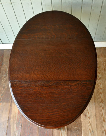 k-717-f アンティークゲートレッグテーブルの天板