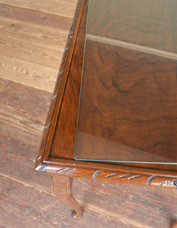 k-753-f アンティークネストテーブルのガラス