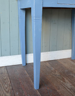 k-825k-f アンティークデスク(ブルー)の脚