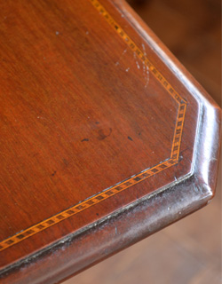 k-831-f アンティークサザーランドテーブルの縁