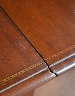 k-831-f アンティークサザーランドテーブルのつなぎ目