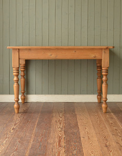 k-850-f アンティークダイニングテーブルの正面