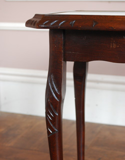 k-897-f アンティークネストテーブルの縁