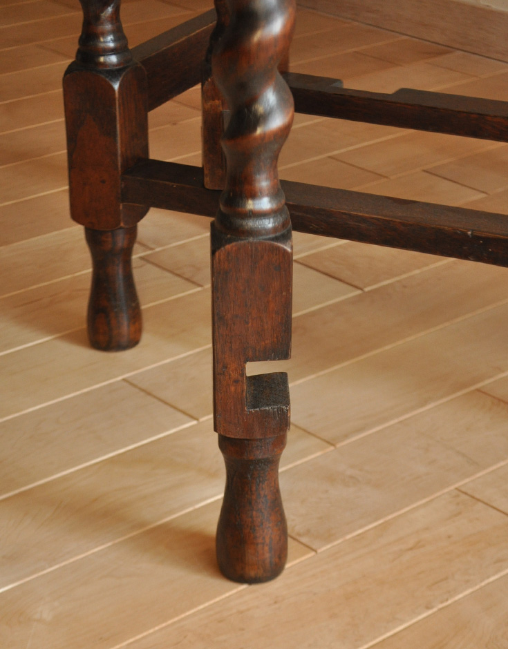 k-901-f アンティークゲートレッグテーブルの脚