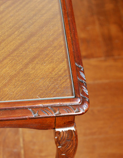 k-920-f アンティークネストテーブルの角