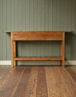 k-965k-f アンティークコンソールテーブルの後ろ