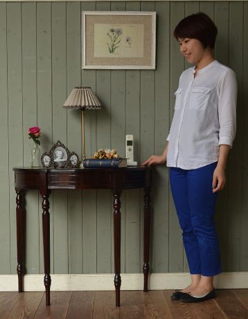 m-238-f アンティークコンソールテーブル