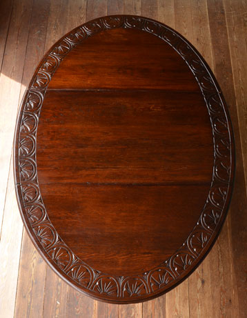 m-272-f アンティークゲートレッグテーブル