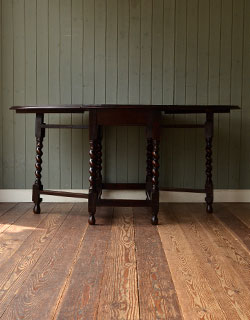 m-272-f アンティークゲートレッグテーブル