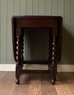 m-272-f アンティークゲートレッグテーブル