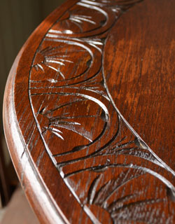 m-272-f アンティークゲートレッグテーブル