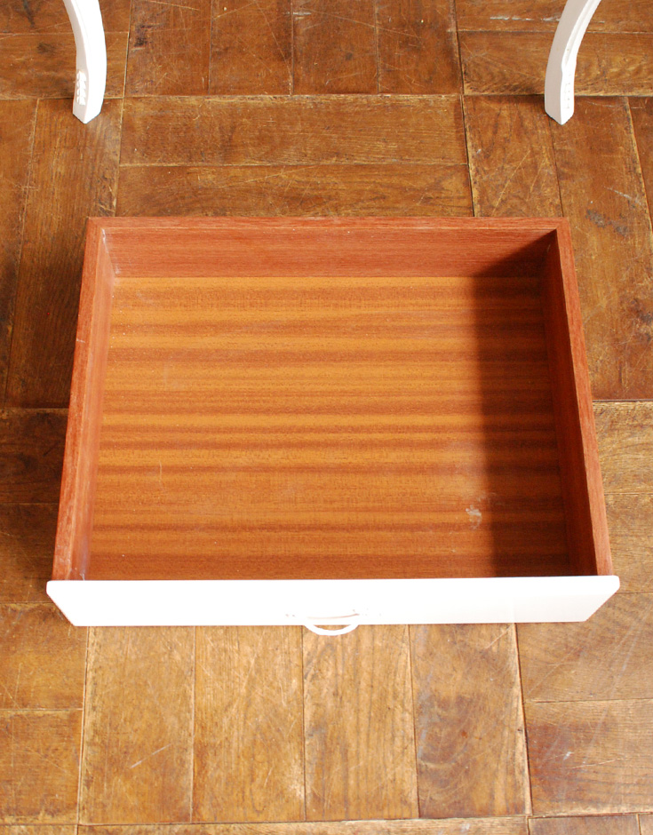 m-354-f アンティークナイトテーブルの引き出し