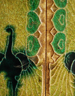 美しいタイルと天然石にうっとり
アンティーク　ウォッシュスタンド