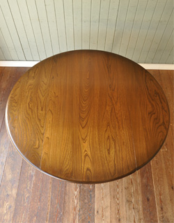 q-163-f アンティーク アーコール ドロップリーフ テーブル