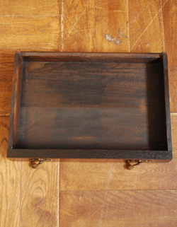 q-197-f アンティークサイドテーブル