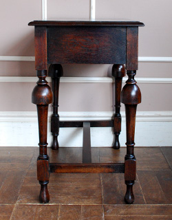 q-373-f アンティークライティングデスクの横