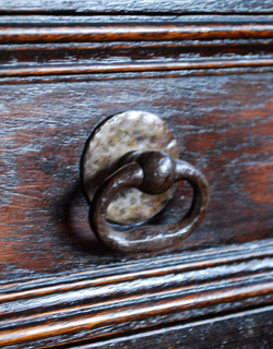 q-373-f アンティークライティングデスクの取っ手