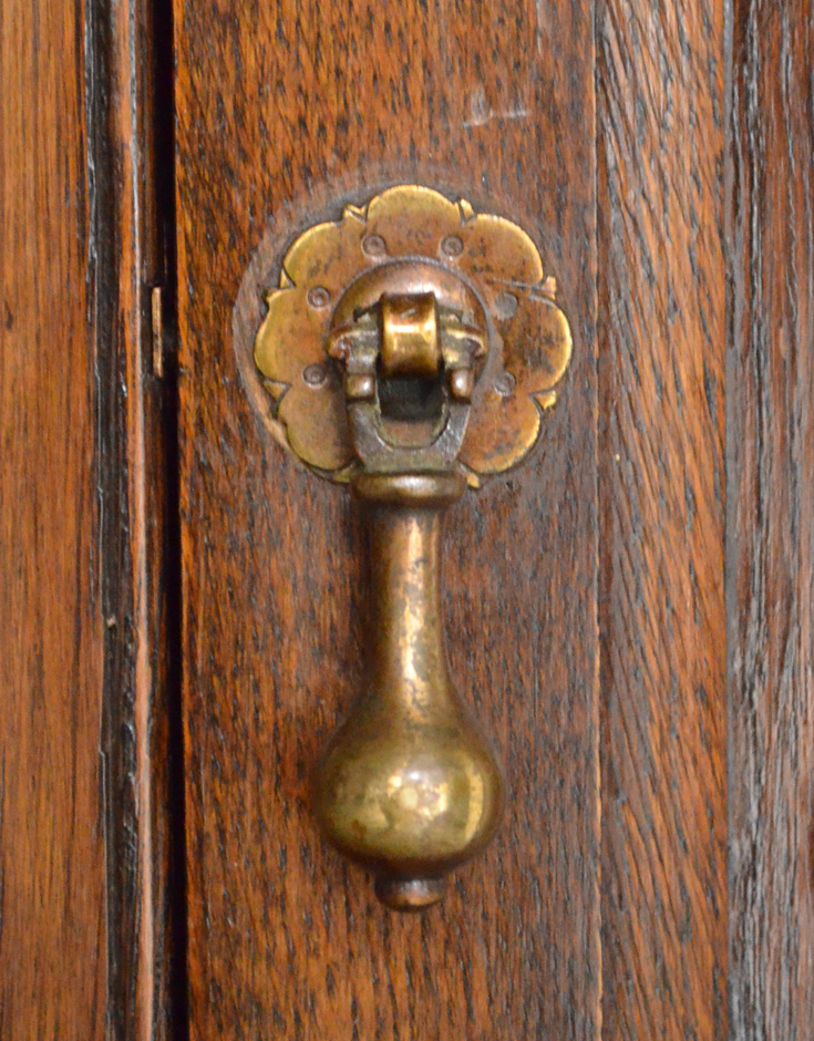 q-390-f アンティークチェアインデスクの取っ手