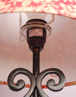 cfs-125 コントワール・ドゥ・ファミーユのテーブルランプの装飾