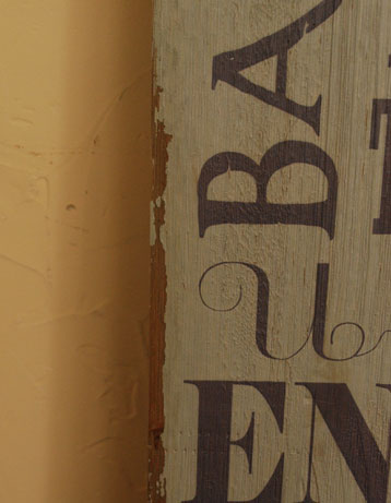 コントワールドファミーユ　インテリア雑貨　コントワール・ド・ファミーユのデコレーションパネル、木製ポスター。どの字体も可愛く、どこに置いても使えるような言葉が書かれています。(cf-552)