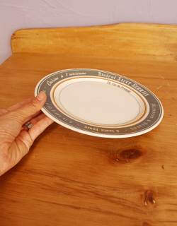 コントワールドファミーユ　インテリア雑貨　コントワール・ド・ファミーユのデザートプレート （サン・ジェルマン）。取り分けるお皿としても使いやすいサイズです。(cf-563)