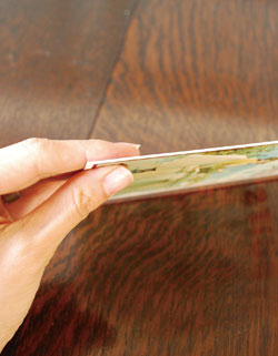 ポストカード　インテリア雑貨　ポストカード（LE PUITS）。しっかりとした厚みのポストカードです。(n13-002)